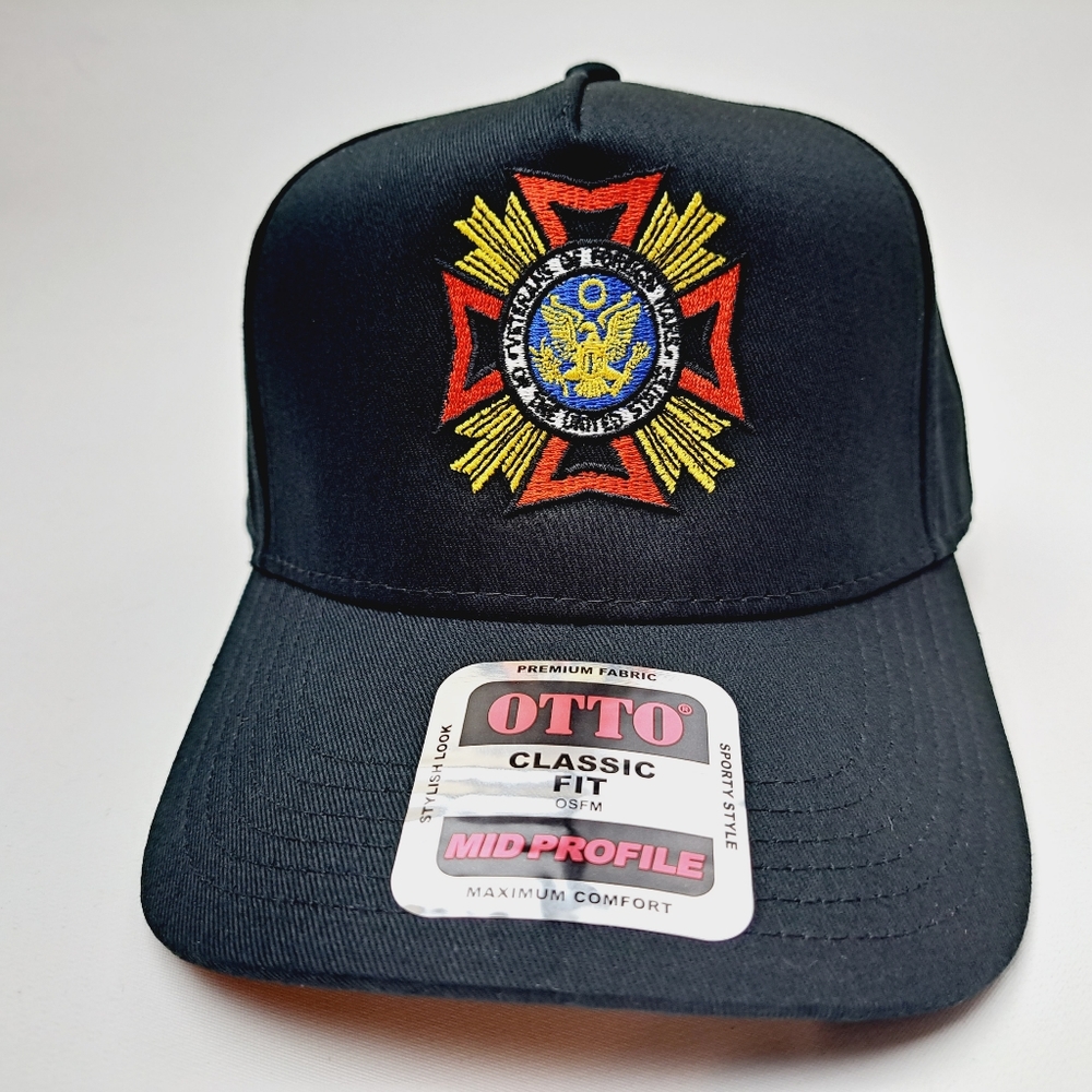 VFW Veterans Of Foreign Wars Baseball Cap Hat Mens